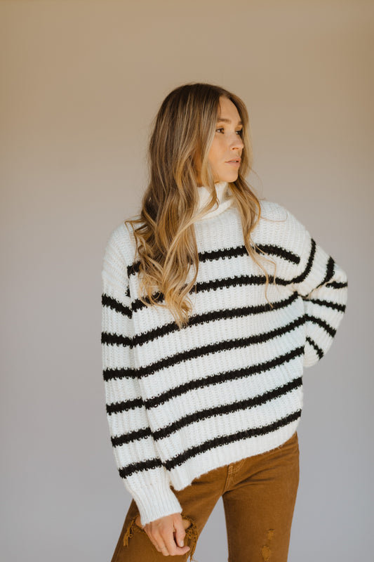 Cozy Stripes Sweater/SALE