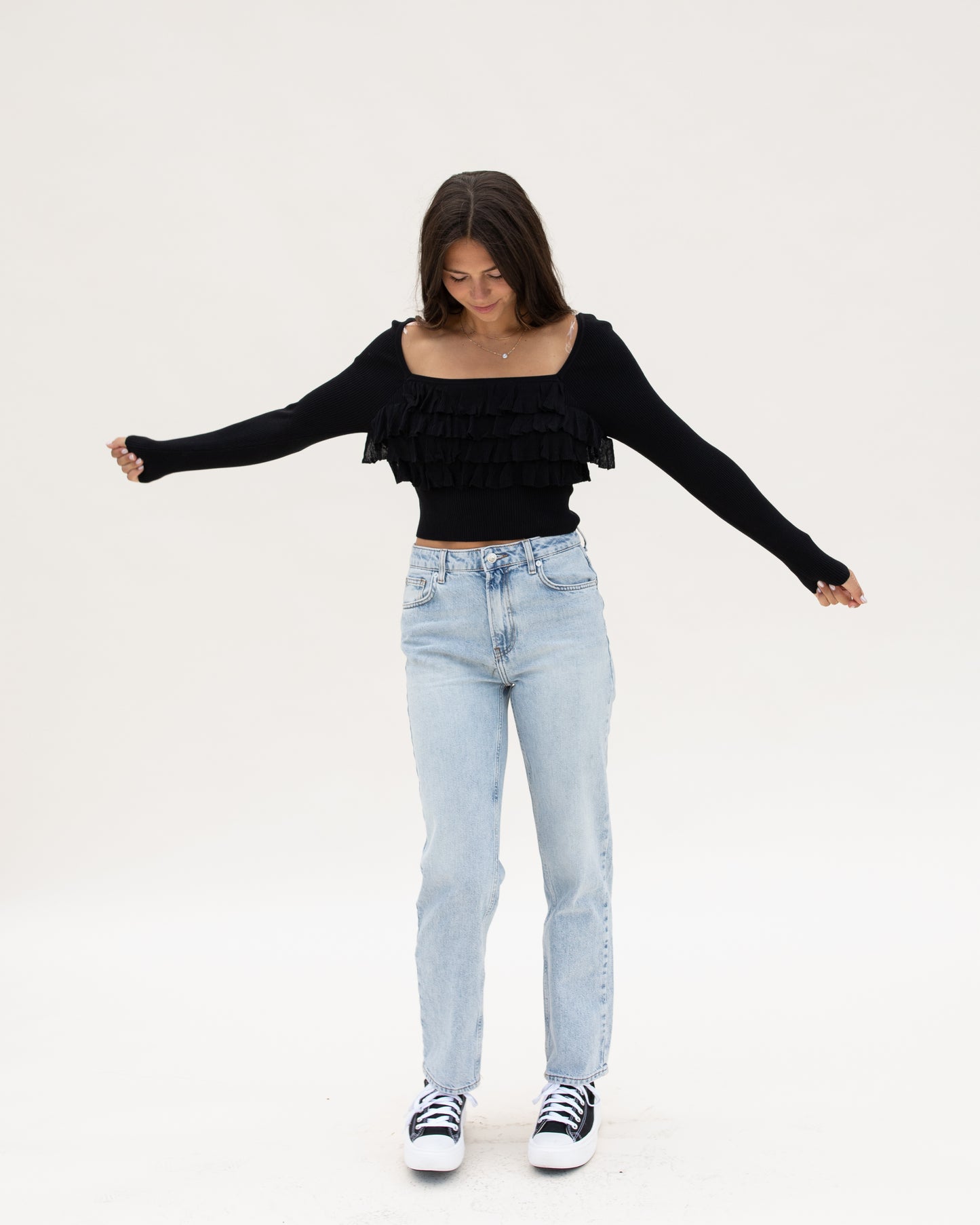Annabella Sweater Top/SALE
