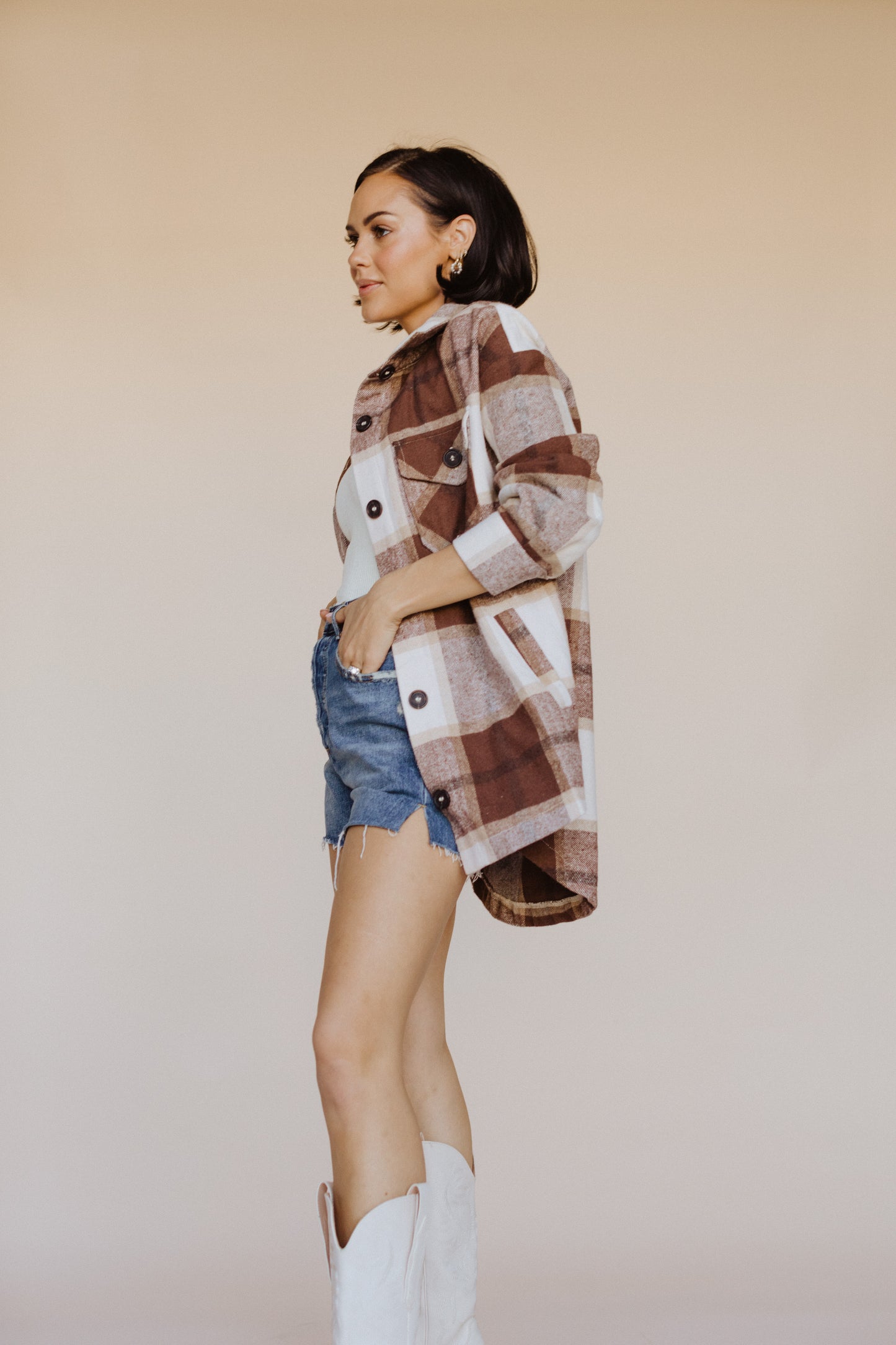 Easy Going Flannel /Brown