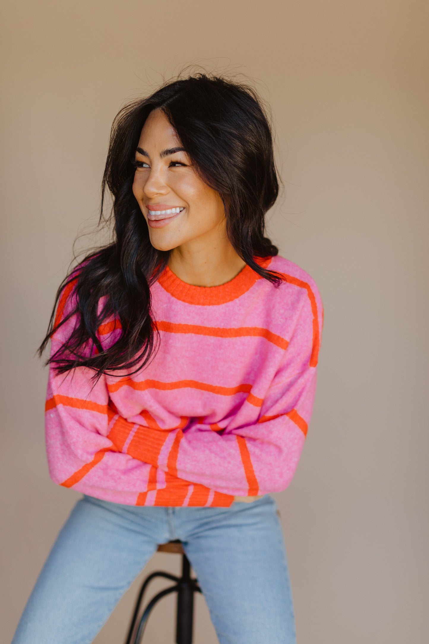 Paige striped sweater