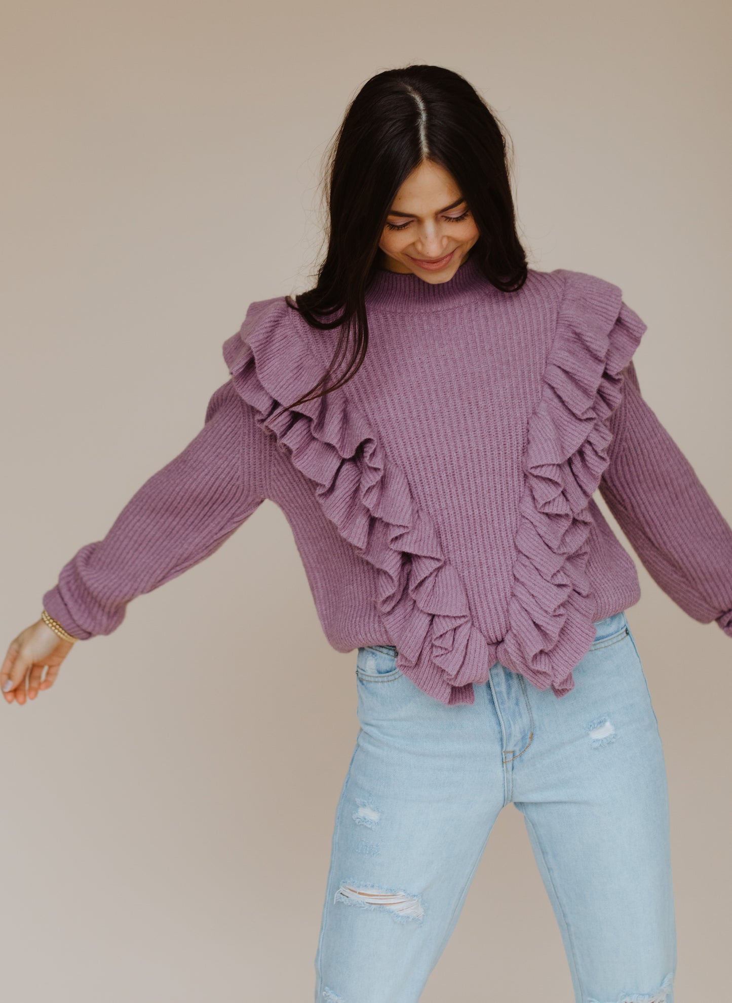 The Frill Of It Sweater