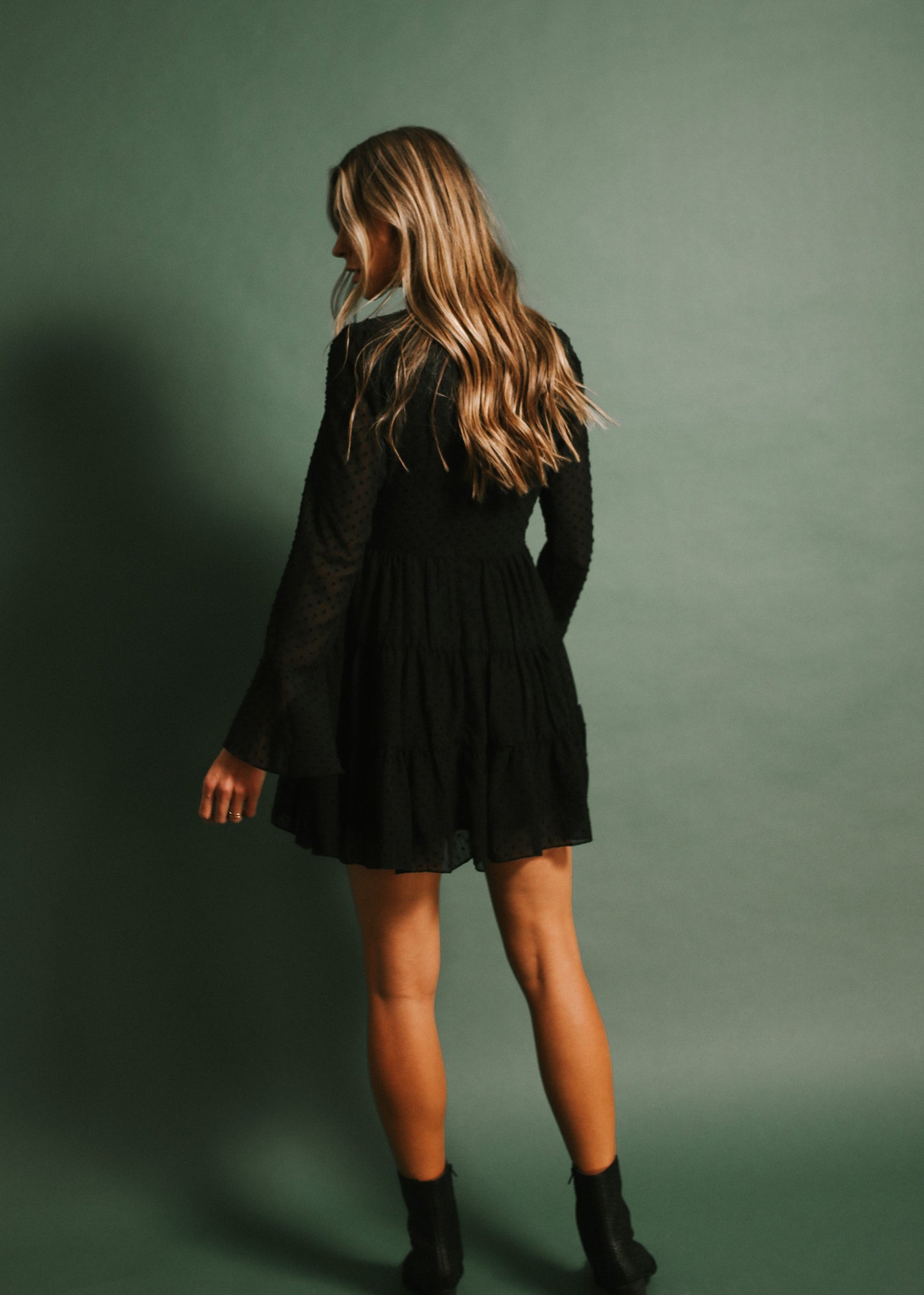 Say It Ain't So Mini Dress (Black)//Sale