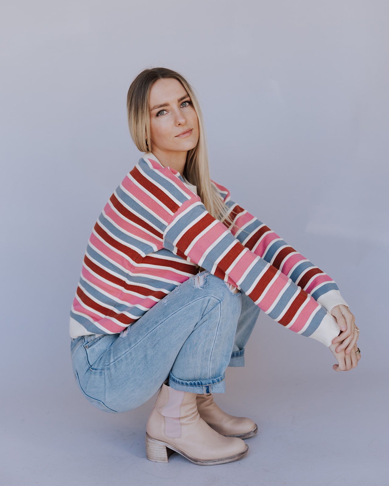 Tellie Stripe Sweater
