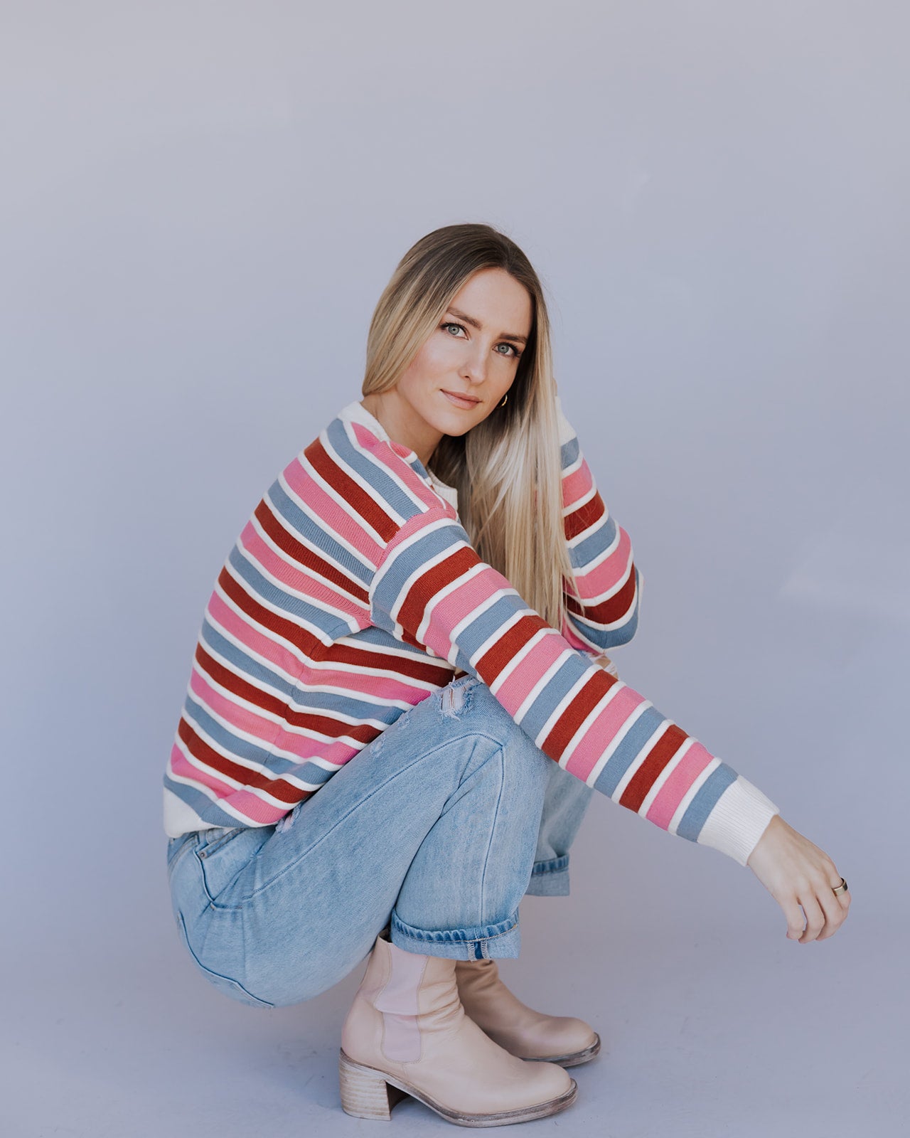 Tellie Stripe Sweater