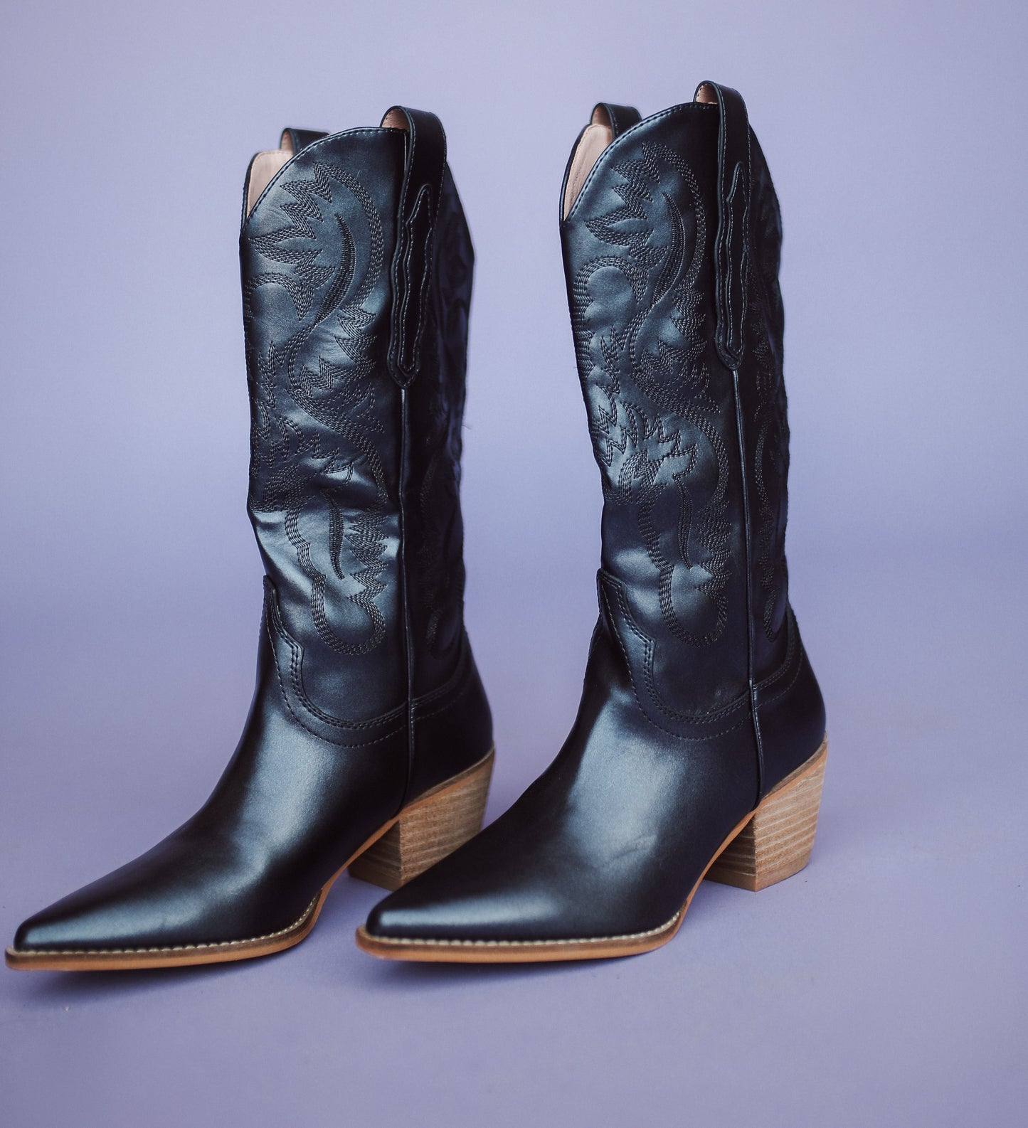 Lady Like Boots/Navy/Sale